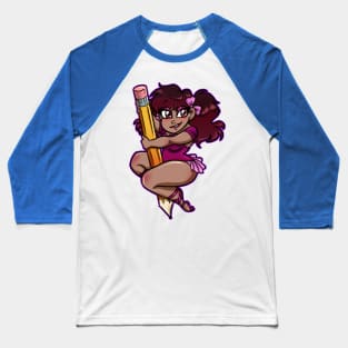 Ballerina Artist Baseball T-Shirt